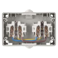 Розетка EMOS 16A 250V IP44 подвійна Фото 8