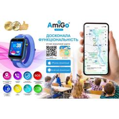 Смарт-часы Amigo GO10S Pro WIFI Синій Смарт-годинник для дітей Фото 4