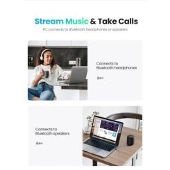 Bluetooth-адаптер Ugreen CM390 USB Bluetooth 5.0 Adapter Фото 3