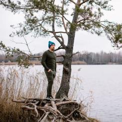 Комплект термобелья Tribe Microfleece оливковий L Фото 10