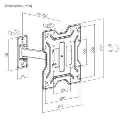 Кронштейн ITech LCD222 Фото 11
