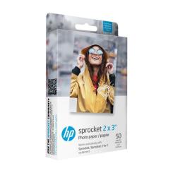 Фотобумага HP Zink 2x3" Sprocket, glossy, self-adhesive, 50sh Фото