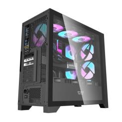 Корпус для ПК DARKFLASH DRX90 GLASS BLACK Фото 9