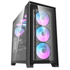 Корпус для ПК DARKFLASH DRX90 GLASS BLACK Фото 2