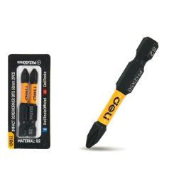 Набор бит Deli PH2 x 50 мм, 2шт Фото