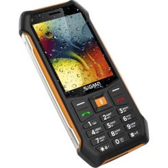 Мобильный телефон Sigma X-style 323 RAIN Black-Orange Фото 5