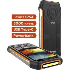 Мобильный телефон Sigma X-style 323 RAIN Black-Orange Фото 6