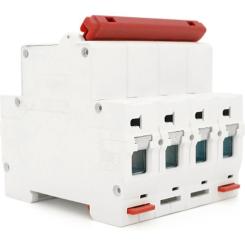 Автоматический выключатель ZUOYI Z7-63Z 4P C25 DC1000V Фото 1