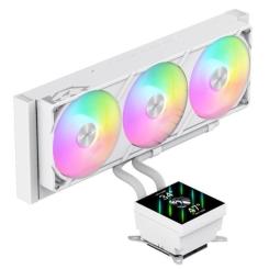 Система жидкостного охлаждения Gamemax GLACIER 360 LCD WH Фото 1