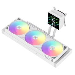 Система жидкостного охлаждения Gamemax GLACIER 360 LCD WH Фото 3