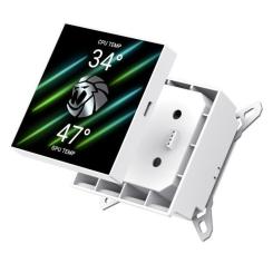 Система жидкостного охлаждения Gamemax GLACIER 360 LCD WH Фото 8