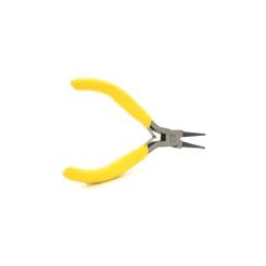 Плоскогубцы Voltronic круглогубці жовті ручки, 125мм, 55гр Фото 1