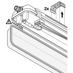 Светильник LEDVANCE DP HOUSING 600 P 2XLAMP IP65 Фото 3