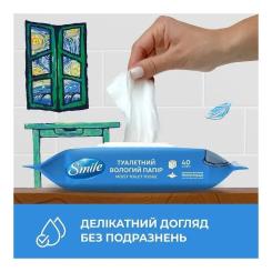Туалетная бумага Smile Classic Procto Care Влажная 40 шт. Фото 3