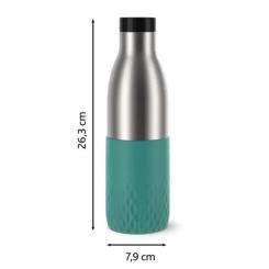 Термос Tefal Bludrop soft touch, 700мл, нержавіюча сталь, зелен Фото 1