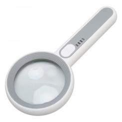 Лупа Voltronic с подсветкой YT7518C, диаметр 75мм, Х5, 18Led Фото 7