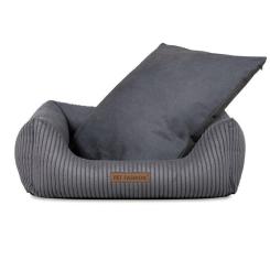Лежак для животных Pet Fashion DEVID 62х50х19 см темно-серый Фото 4