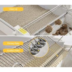 Туалет для кошек Ubpet Умный самоочищающийся Фото 5