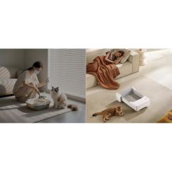 Туалет для кошек Ubpet Умный самоочищающийся Фото 6