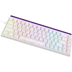 Клавиатура Ajazz NK68 Red Switch USB UA White Фото 2