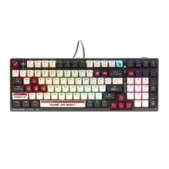 Клавиатура A4Tech Bloody WS98 Wireless/Bluetooth/USB UA Pixels Red Фото