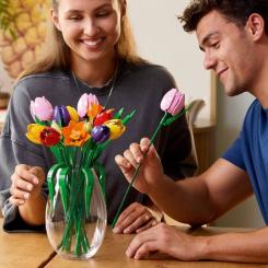 Конструктор LEGO Botanicals Букет тюльпанів Фото 9