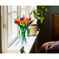 Конструктор LEGO Botanicals Букет тюльпанів Фото 10
