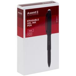 Ручка гелевая Axent "пиши-стирай" Magic, чорна Фото 2
