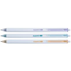 Ручка гелевая Axent Fineline 0,38 мм, синій Фото 1