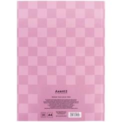 Книга записная Axent A4 Mosaic, 96 листов клетка, розовый Фото 4