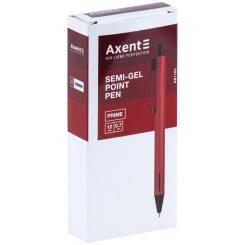 Ручка масляная Axent автоматическая Prime, корпус розовый, синий Фото 1
