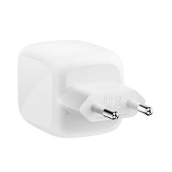 Зарядное устройство Belkin 2xUSB-C PD67W GaN PPS white Фото 2