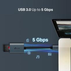 Считыватель флеш-карт TP-Link USB 2.0 to SD/TF Фото 9