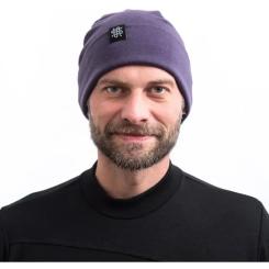 Шапка Sensor Merino Extreme 25200097 сиваво-фіолетова Фото 1