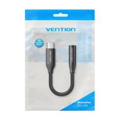 Переходник Vention USB-C to 3.5mm M black Фото 2