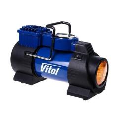 Автомобильный компрессор VITOL K-60 150psi/15Amp/40л Фото 1