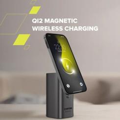 Батарея универсальная Canyon 15000mAh OnPower 150 Qi2 magnetic Grey Фото 11