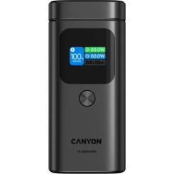 Батарея универсальная Canyon 15000mAh OnPower 150 Qi2 magnetic Grey Фото