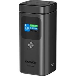 Батарея универсальная Canyon 15000mAh OnPower 150 Qi2 magnetic Grey Фото 1