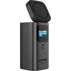 Батарея универсальная Canyon 15000mAh OnPower 150 Qi2 magnetic Grey Фото 6