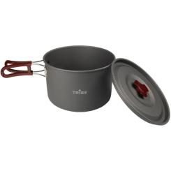 Котел туристический Tribe Pot 3 л Alu алюмінієвий grey Фото 1