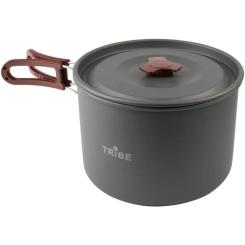 Котел туристический Tribe Pot 3 л Alu алюмінієвий grey Фото 2