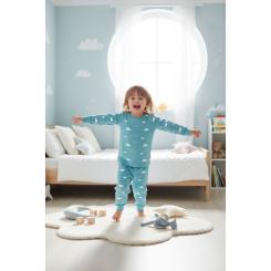 Пижама детская Bibaby з хмарами Фото 4