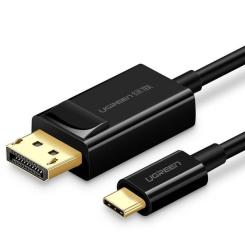 Кабель мультимедийный Ugreen USB-C to DisplayPort M 1.5m 4K30Hz black Фото