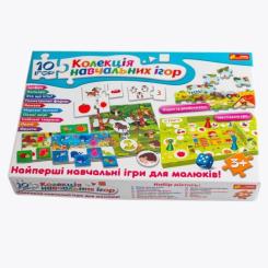 Настольная игра Ранок 10 ИГР. Коллекция обучающих игр Фото 4