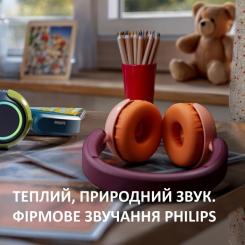 Наушники Philips TAK4200MP/00 Wireless Burgundy/Orange Фото 10