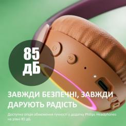 Наушники Philips TAK4200MP/00 Wireless Burgundy/Orange Фото 4