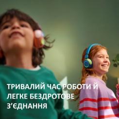 Наушники Philips TAK4200MP/00 Wireless Burgundy/Orange Фото 8