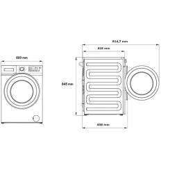 Стиральная машина Beko BM1WFSU36233WB Фото 6