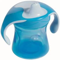 Поильник-непроливайка Baby-Nova з ручками блакитна 220 м Фото